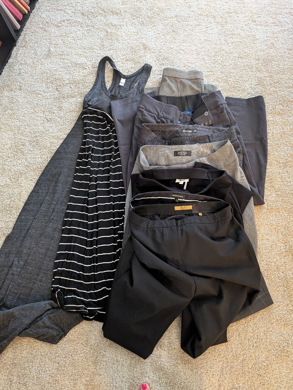 Women's Name Brand Mixed Pants, Skirt And Maxi Dress Bundle- Size S/ 4-6